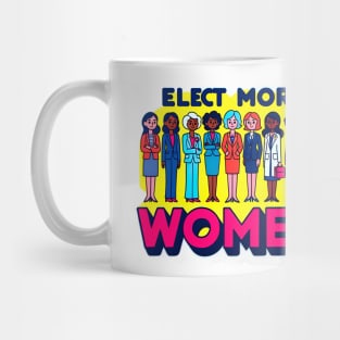 Elect More Women - Representation Matters - Elect Women Campaign Mug